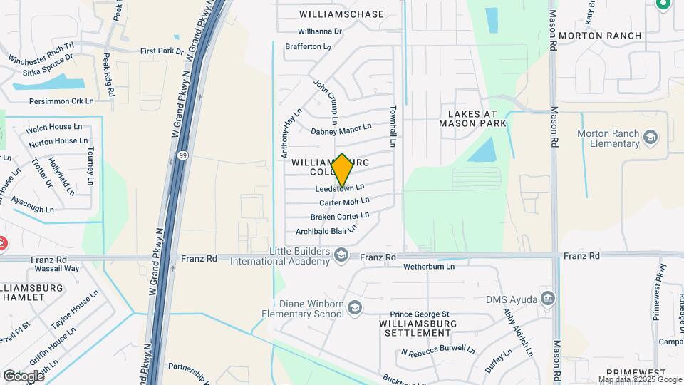 22635 Leedstown Ln Map and Location Details