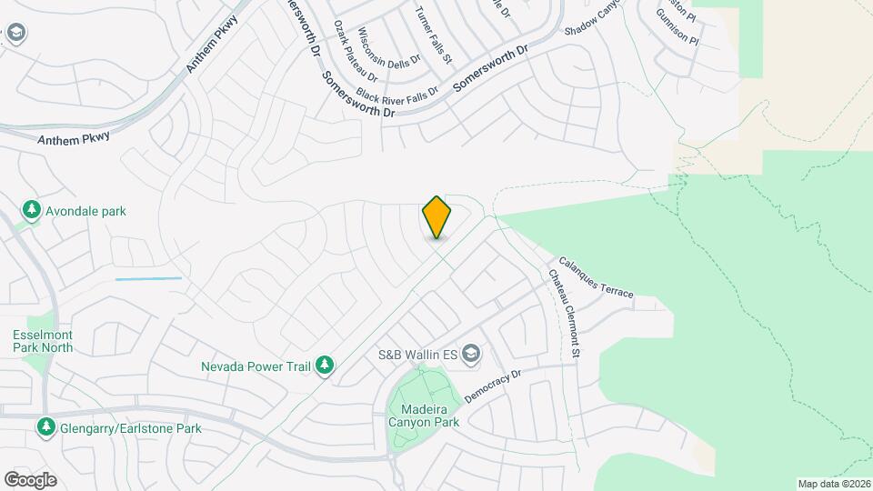 2560 Crater Rock St Map and Location Details