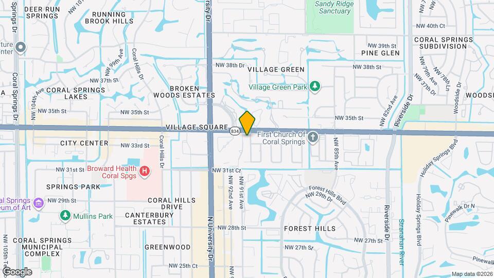 3310 NW 90th Ave Map and Location Details