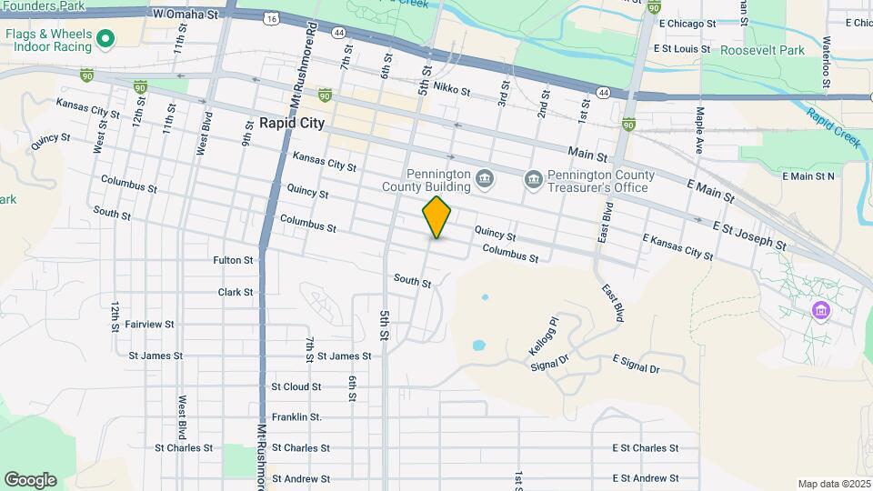 820 4th St Map and Location Details