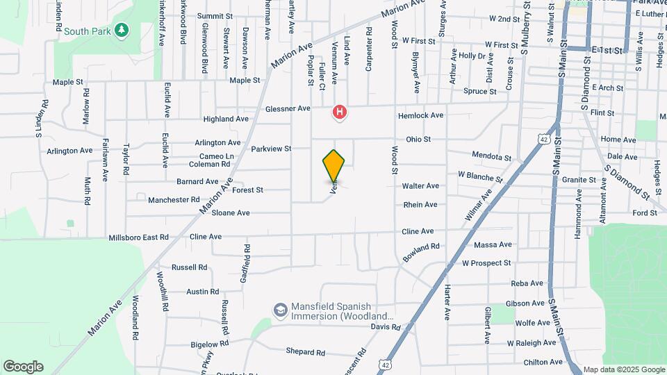 348 Vennum Ave Map and Location Details