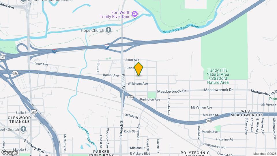 2706 Bomar Ave Map and Location Details