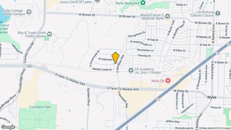 320 S Mesa Verde Way Map and Location Details