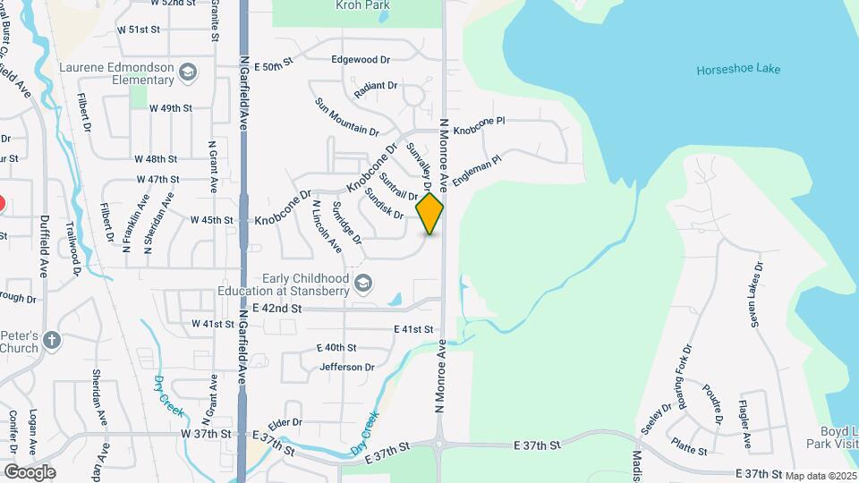 4318 Sunridge Dr Map and Location Details