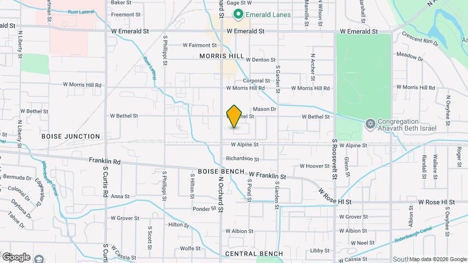 124 W Colby Ln Map and Location Details