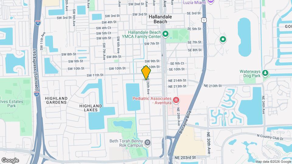 21330 NE 26th Ave Map and Location Details