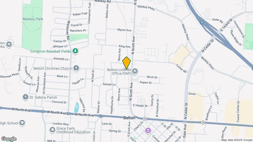 315 Hawthorne Ct Map and Location Details