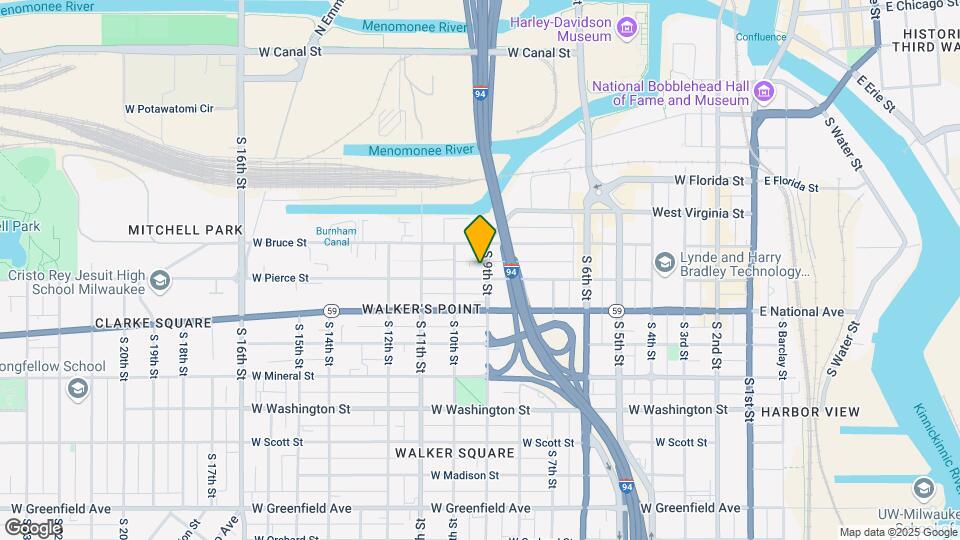 633 S 9th St Map and Location Details