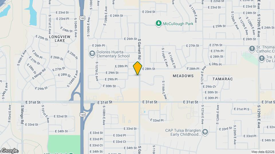 11132 E 29th St Map and Location Details