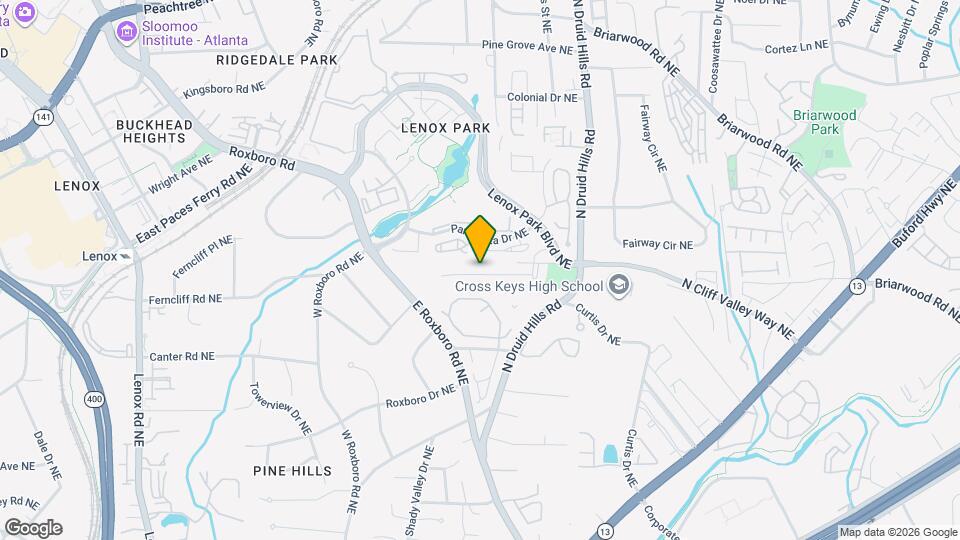 1104 Lynmoor Dr NE Map and Location Details