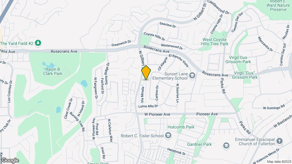 2256 Loma Verde Dr Map and Location Details