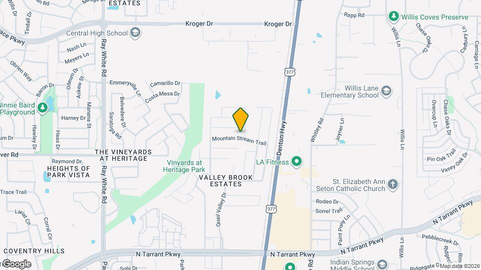 5757 Mountain Stream Trail Map and Location Details