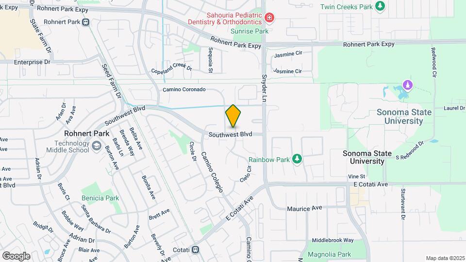 1380-1390 Southwest Blvd Map and Location Details