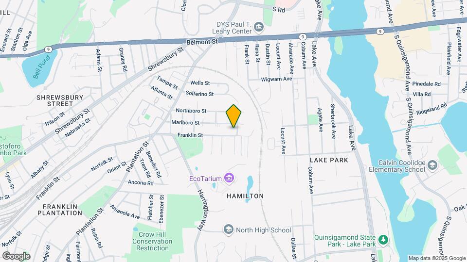 807 Franklin St Map and Location Details