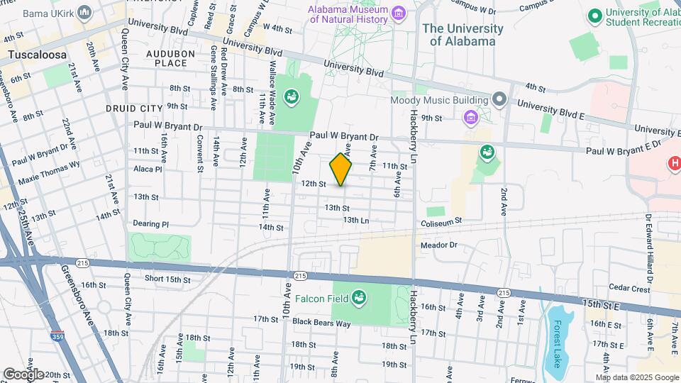 801 12th St Map and Location Details