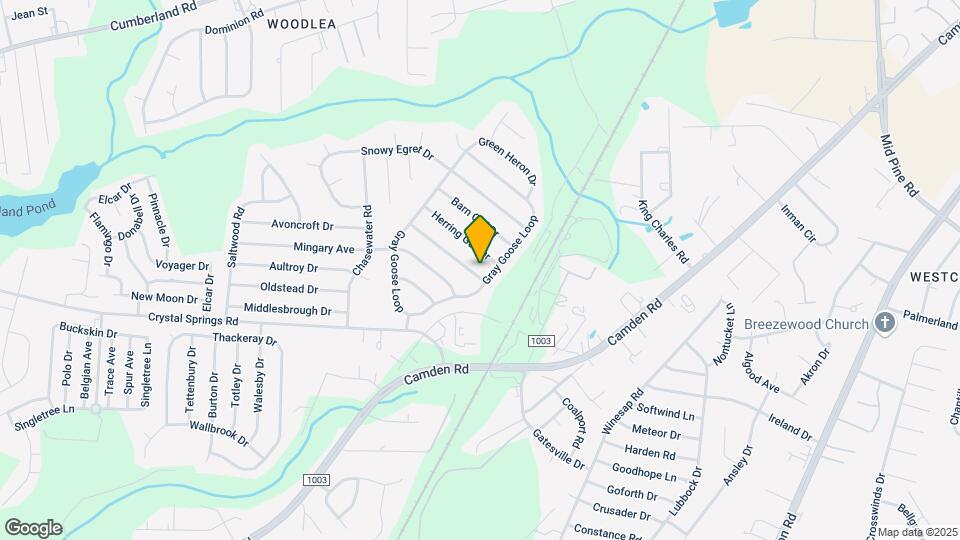 1208 Chimney Swift Dr Map and Location Details