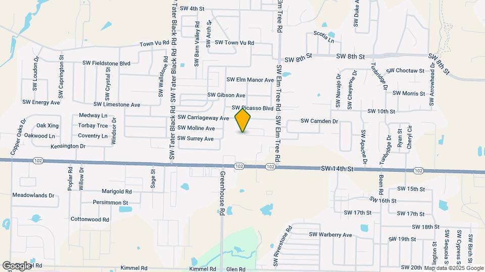 3505 SW Victoria Pl Map and Location Details