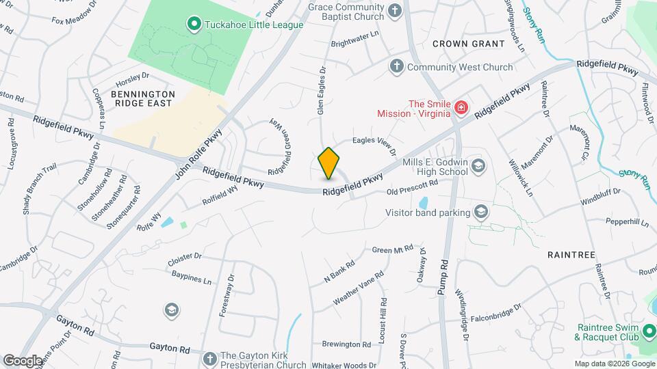 2508 Sutton Pl Map and Location Details