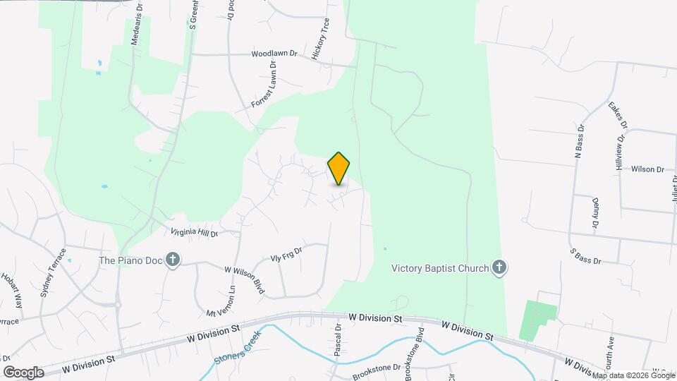 604 Georgian Way Map and Location Details