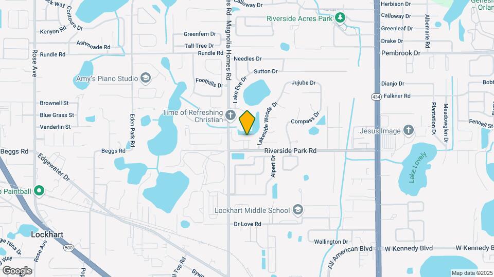 3745 Clubside Pointe Dr Map and Location Details