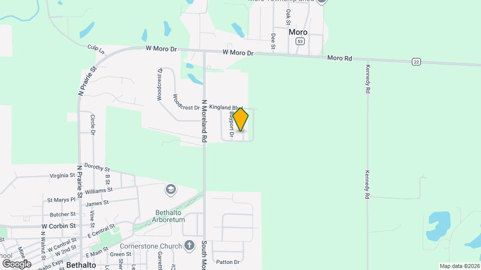 124 Bridgeport Dr Map and Location Details