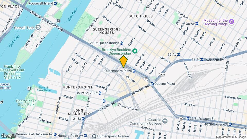 23-10 Queens Plaza S Mapa y Detalles de la Ubicación