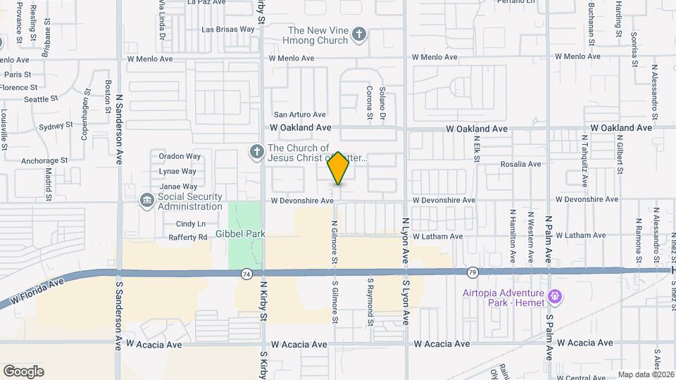 341 Nogales Map and Location Details