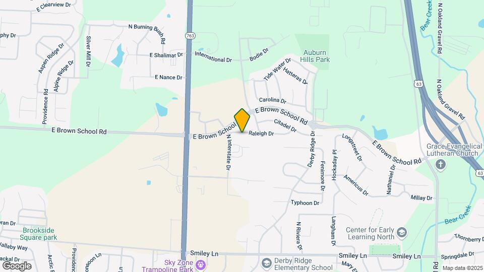 1312 Raleigh Dr Map and Location Details