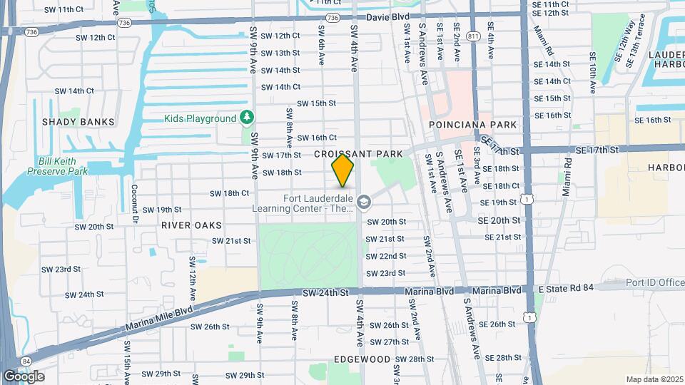 418 SW 18th Ct Map and Location Details