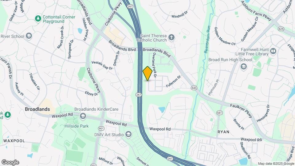 21632 Merion St Map and Location Details