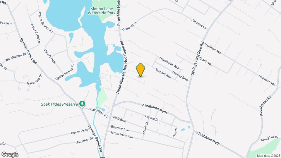 10 Three Mile Harbor Hog Creek Rd Mapa y Detalles de la Ubicación