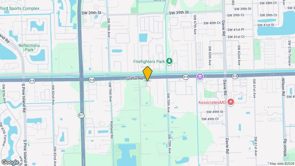 7236 SW 46th St Map and Location Details