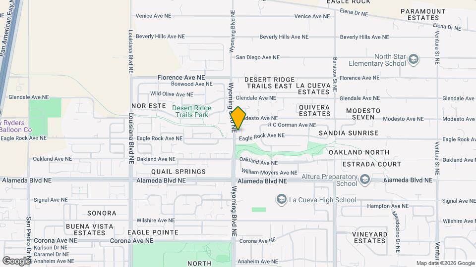 9005 Walter Bambrook Pl NE Map and Location Details