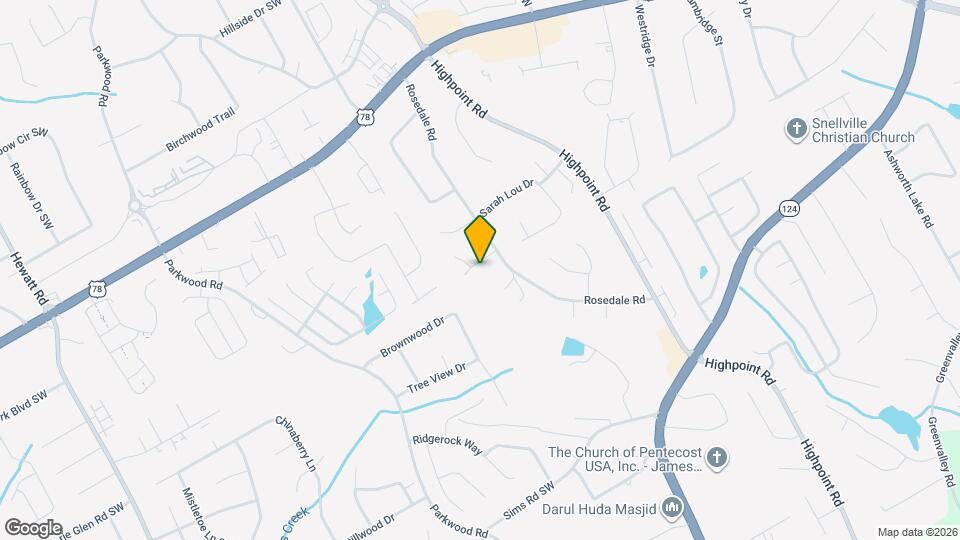 3252 Inez Dr Map and Location Details