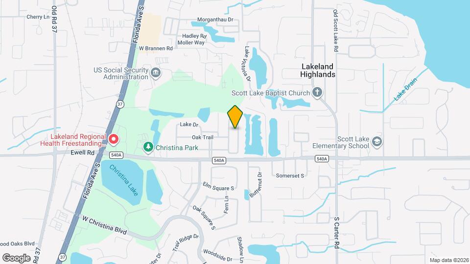 6029 Christina Dr E Map and Location Details