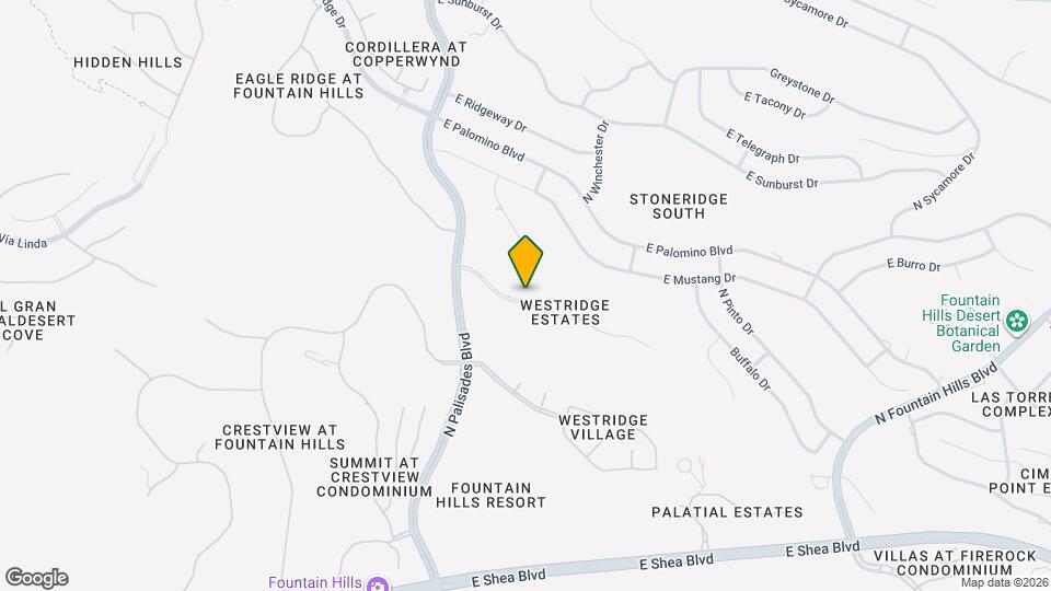 15152 E Westridge Dr Map and Location Details
