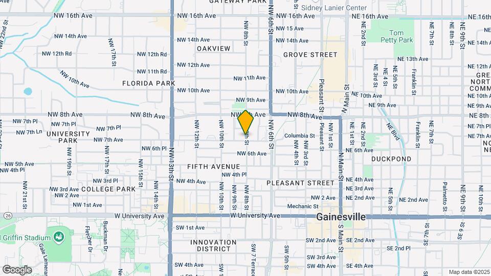 710 NW 8th St Mapa y Detalles de la Ubicación