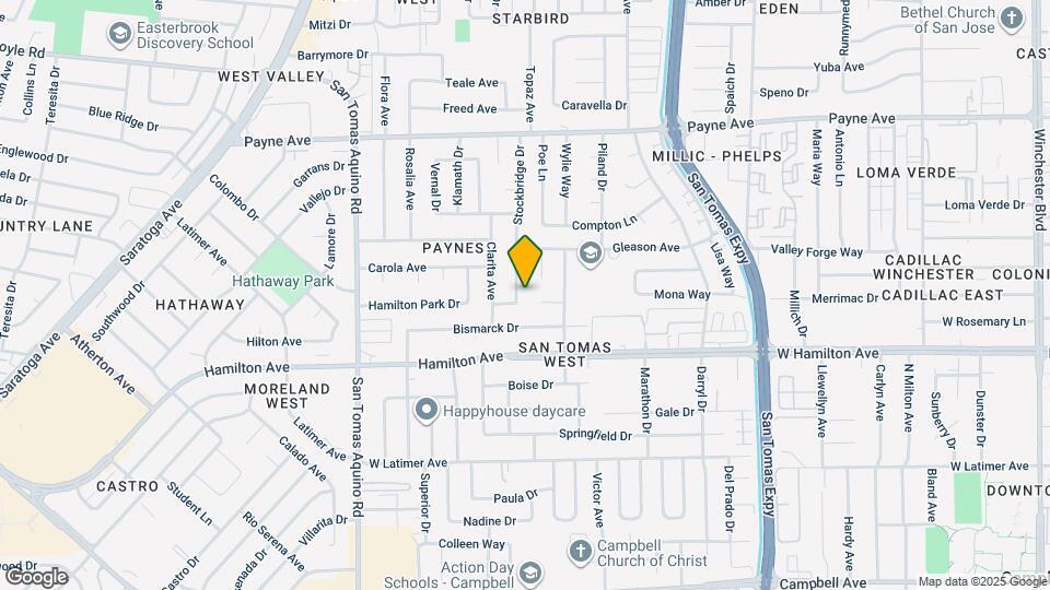 1538 Stockbridge Dr Map and Location Details