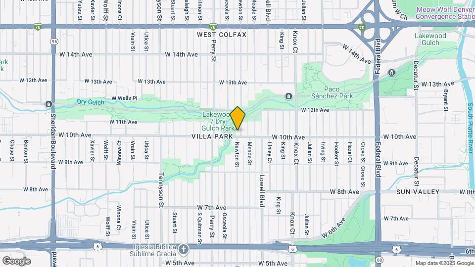 1005 Newton St, Unit 1001.5 Mapa y Detalles de la Ubicación