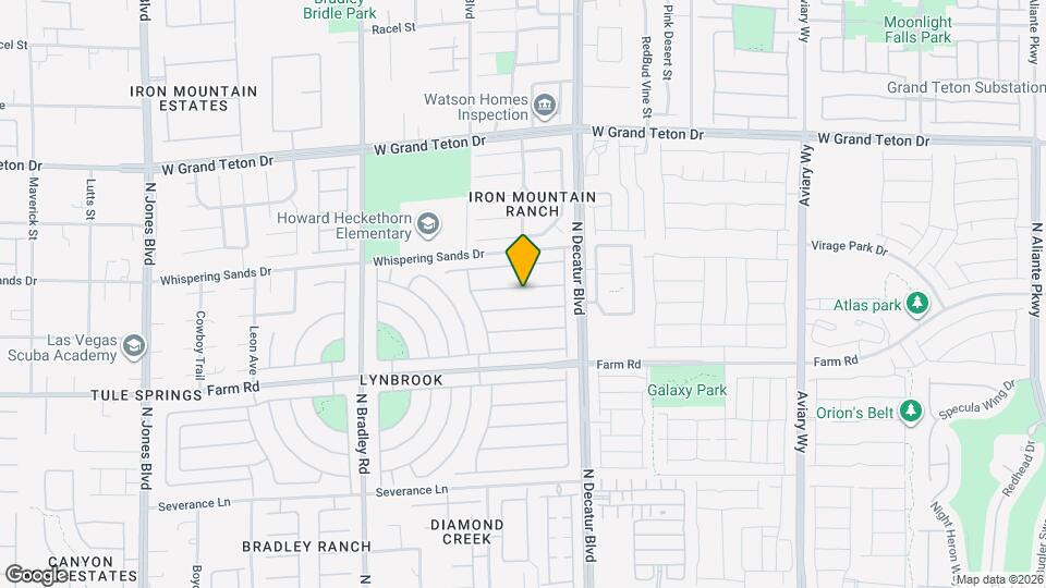 4917 Morning Falls Ave Mapa y Detalles de la Ubicación