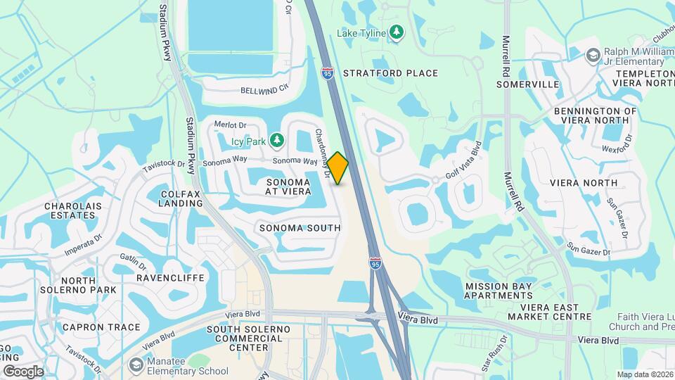 4440 Chardonnay Dr Map and Location Details