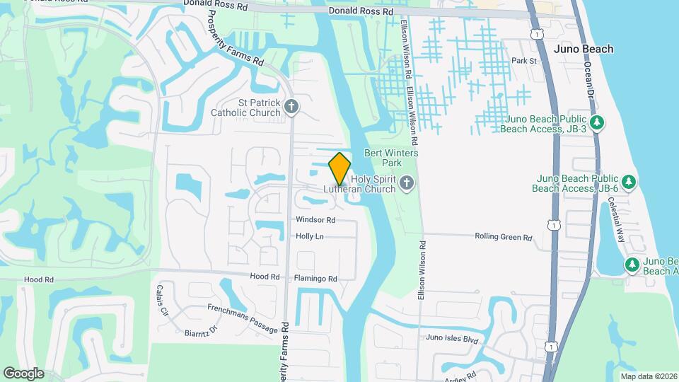 2320 Treasure Isle Dr Map and Location Details