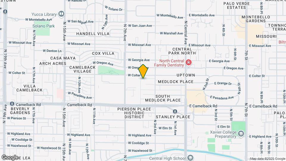 334 W Medlock Dr-Unit -C201 Map and Location Details