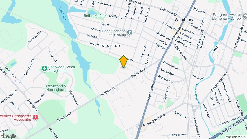 213 Emerson St Map and Location Details