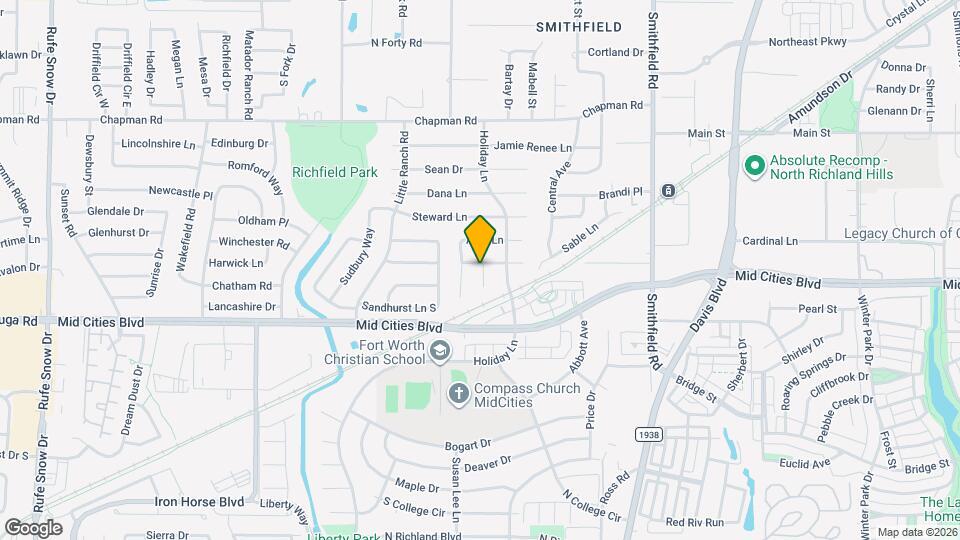 7510 Connie Ln Map and Location Details