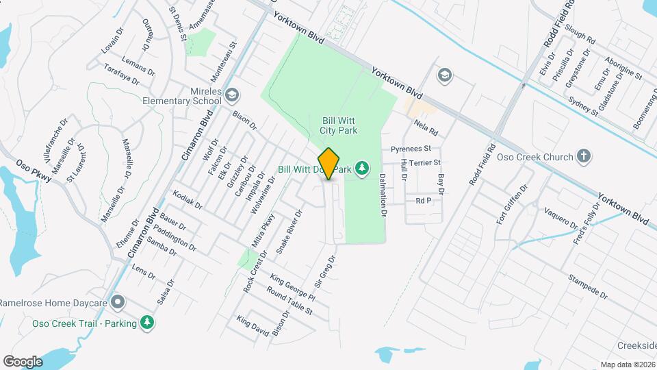 7710 Bison Dr, Unit B Map and Location Details