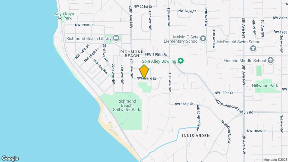 1721 NW 192nd St Map and Location Details