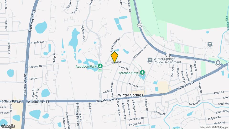 218 Perth Ct Mapa y Detalles de la Ubicación