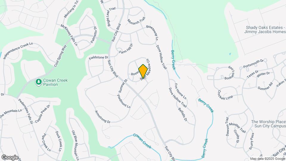 310 Deer Meadow Cir Map and Location Details