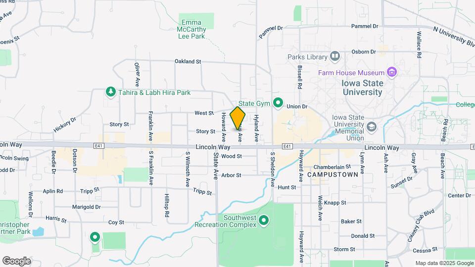 Total Property Management 125 Campus Ave. Map and Location Details